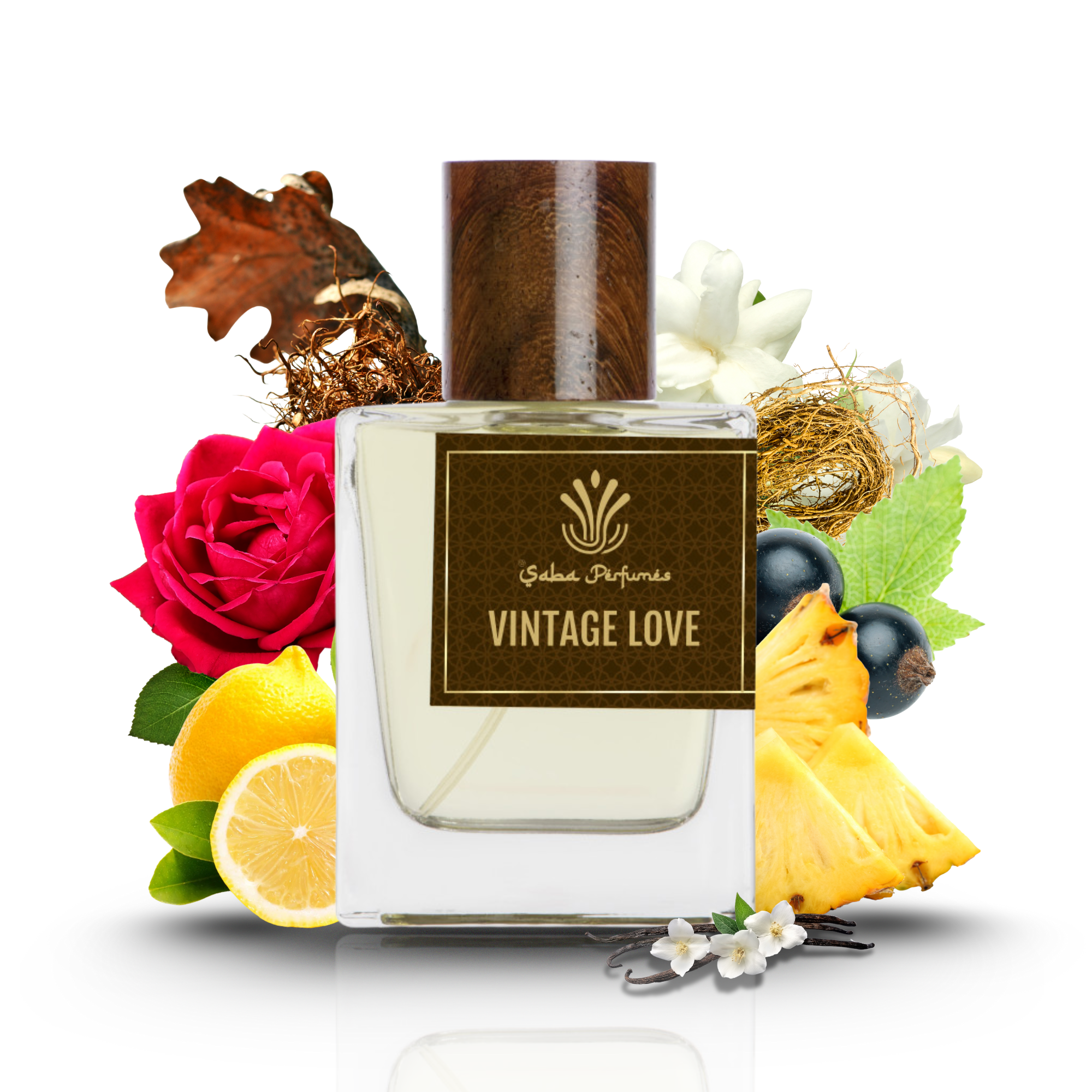 Vintage Love  Perfume EDP Spray for Men | Fruity Fresh Tropical Fragrance Accords | Luxury Gift for Him | Variants Available: 50 ml Spray