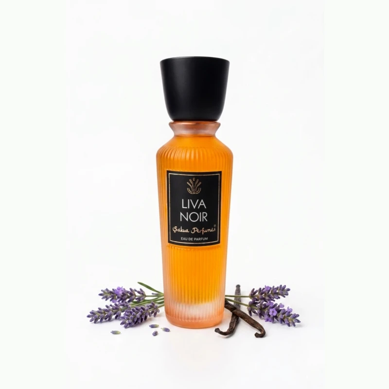 Saba Perfumes Liva Noir – Premium Long Lasting Lavender & Vanilla Floral EDP for Women (50ml)
