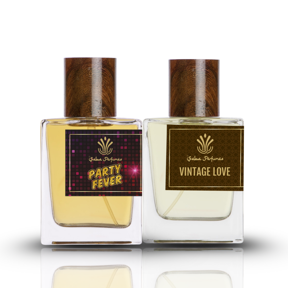 Vintage Love & Party Fever | Combo Pack | Perfume Spray for Men/Women | Luxury Gift for Him/Her
