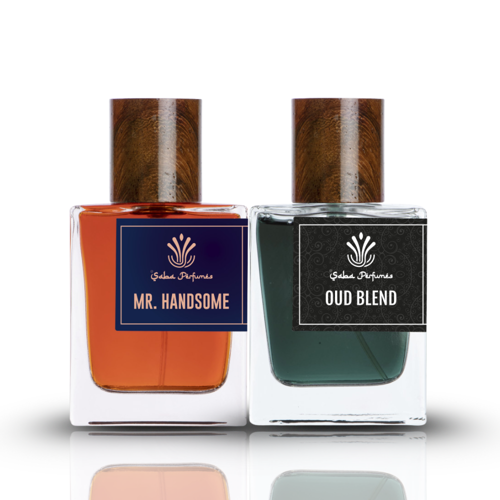 Oud Blend & Mr Handsome  | Combo Pack | Perfume Spray for Men/Women | Luxury Gift for Him/Her