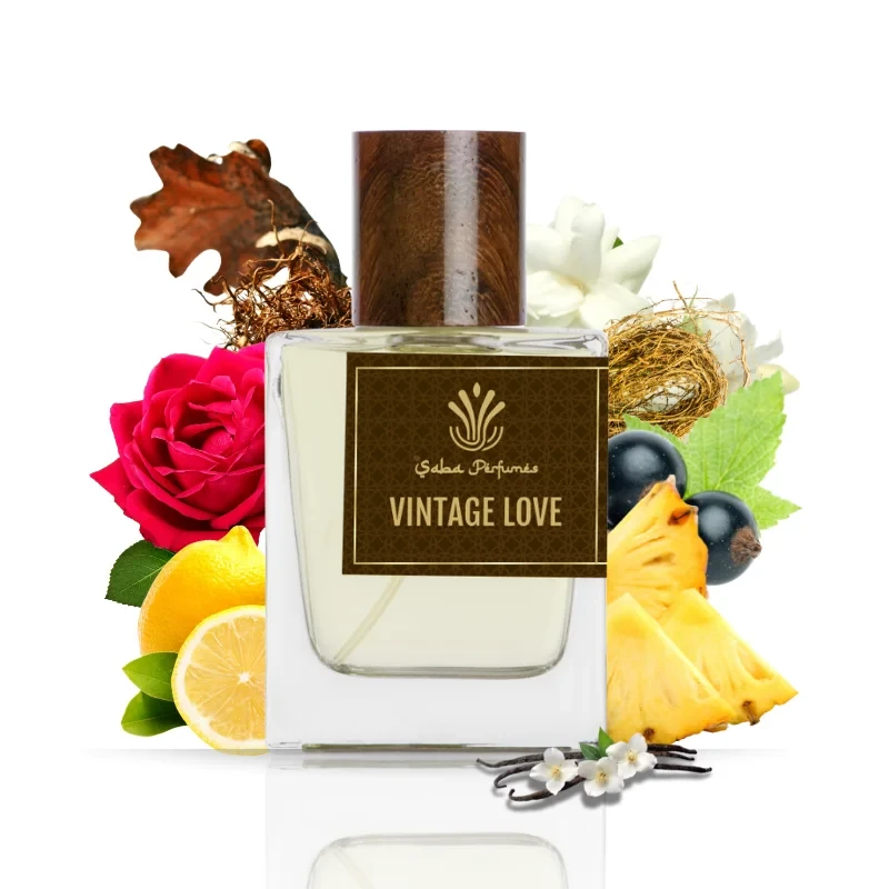 Vintage Love  Perfume EDP Spray for Men | Fruity Fresh Tropical Fragrance Accords | Luxury Gift for Him | Variants Available: 50 ml Spray