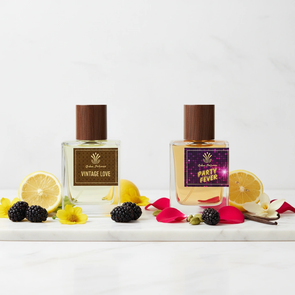 Party Fever & Vintage Love Eau De Parfum Combo – 2 x 50ml Set of Fresh, Floral & Woody Fragrance for Men & Women