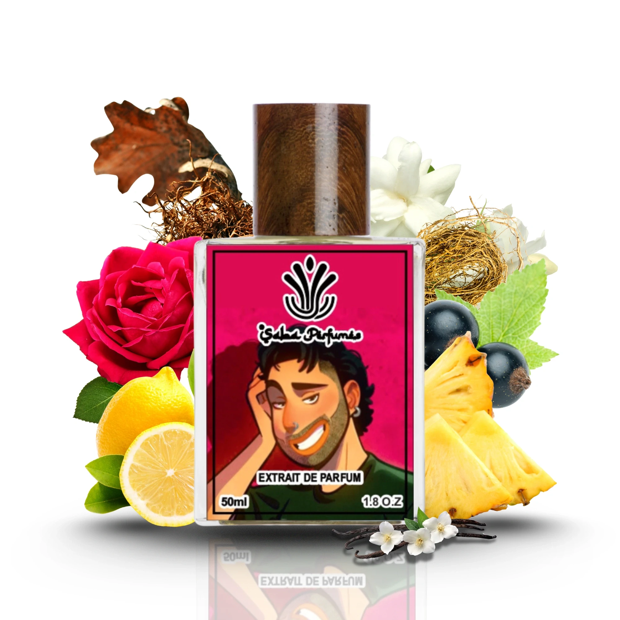 Paparazzi  Darling Perfume Spray for Men | Fruity Fresh Tropical Fragrance Accords | Luxury Gift for Him