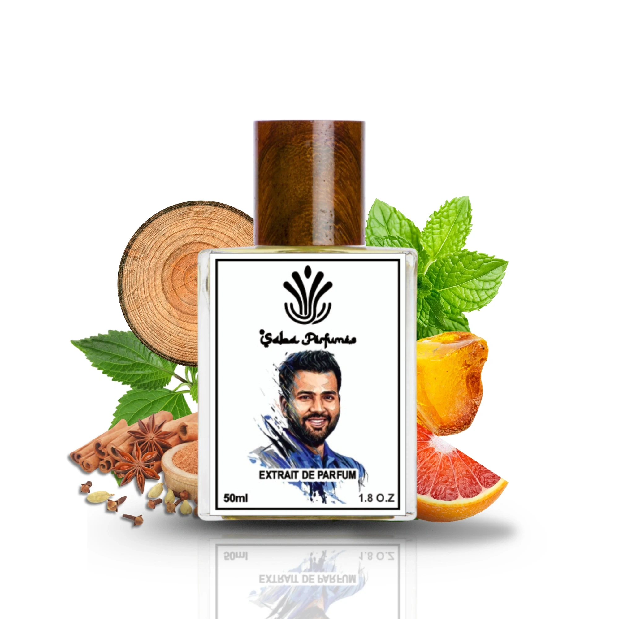 Hit Man Perfume Spray for Men | Amber Woody Fresh Spicy Fragrance Accords | Luxury Gift for Him