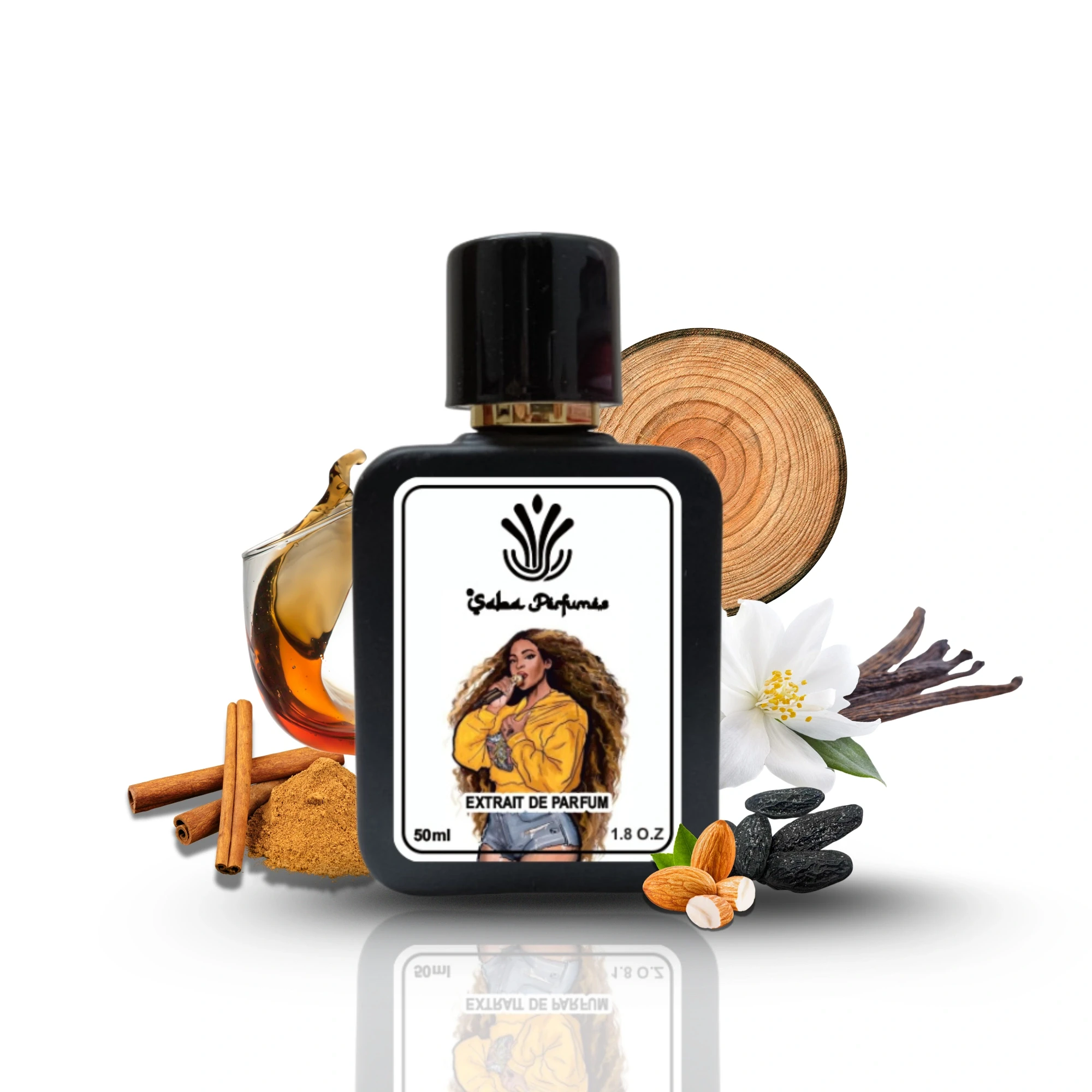 Queen Bey Unisex Perfume  Spray for Men & Women | Woody Amber Warm Spicy Accords Fragrance | Luxury Gift for Him / Her